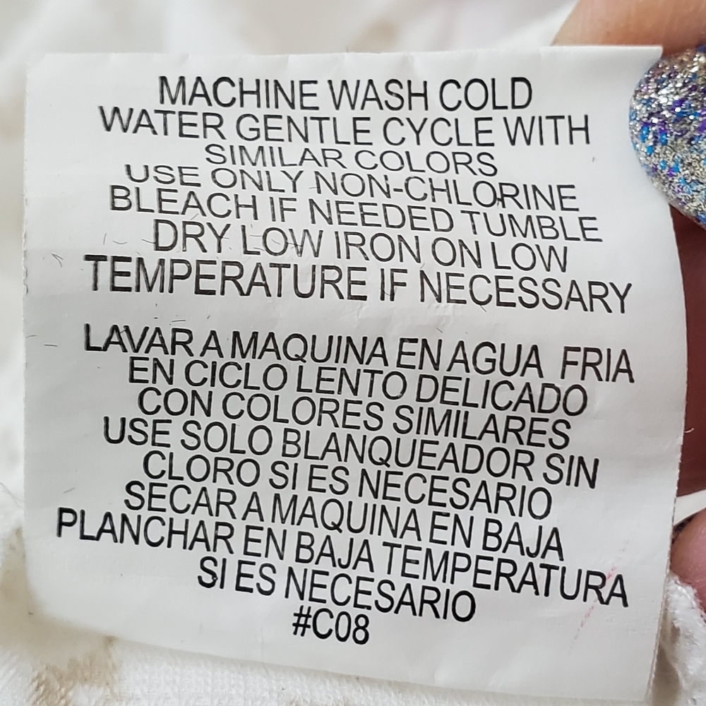 Meraki Mock Neck Smocked floral Top - Picture 12 of 12